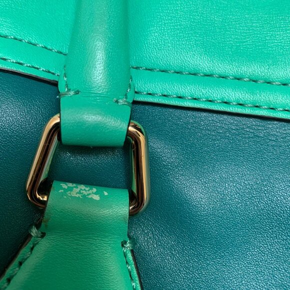 Kate Spade Green Leather Handbag - Picture 4 of 12